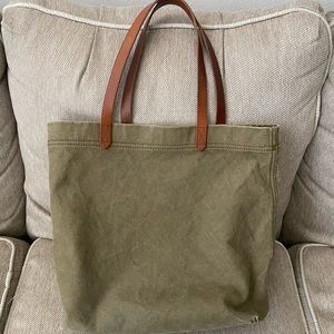 Madewell Canvas Transport Tote